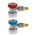 thumbnail image 2 of 4 Pcs Adaptateur de Coupleur Rapide pour Voiture Auto Freon R134A, Réfrigérant de Climatisation, Jauge de Collecteur A/C Réglable, 2 of 5