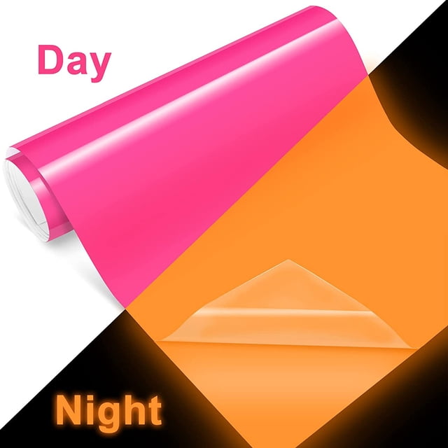 Glitter HTV Heat Transfer Vinyl Bundle Glow In The Dark Color Changing Vinyl