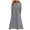 Grey-2, variant on 2025 Women Casual Embroidery Dress Teenager Casual Dresses Round Neck Sleeve Dress Plus Size Dresses Casual Half Sleeve Chiffon Shawl Teacher Dresses Cardigan Two Set Dress