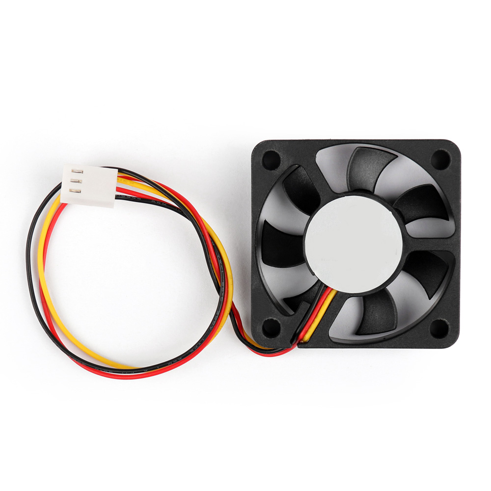 axGear Fan 50x50x10mm 5x5x1cm Mini Small Fan 3Pin Power 5V 50mm 5cm