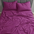 thumbnail image 3 of Nestl Full XL Sheet Set, 1800 Series Microfiber Deep Pocket 4 Piece Bed Sheet Set, 3 of 8