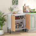 thumbnail image 2 of Giantex Buffet Cabinet w/Storage, Kitchen Sideboard, Small Accent Cabinet, 2 of 6