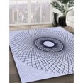 thumbnail image 3 of Ahgly Tapis Rectangulaire Lavable en Machine Intérieur Lavande Bleu, 2 Pieds x 3 Pieds, 3 of 7