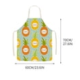 thumbnail image 3 of Vaidha Easter Home Printing Linen Imitation Apron Kitchen Fouling Multi Functional Apron, 3 of 3