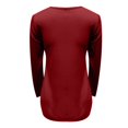 thumbnail image 5 of CEHVOM Women's Solid Color Knitting Slim Long Sleeve Hedging Autumn Winter Top, 5 of 5