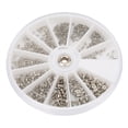thumbnail image 2 of Cross Screw Set, Round Box Cross Screw, Easy Carrying Cross Flat Head Screw Set For Home Car Glasses Travel, 2 of 8