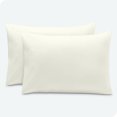 thumbnail image 1 of Bare Home Pillowcase Set - Envelope Closure - Premium 1800 Collection - Double Brushed - Ultra Soft - Standard Size, Cream, 2 Count, 1 of 6