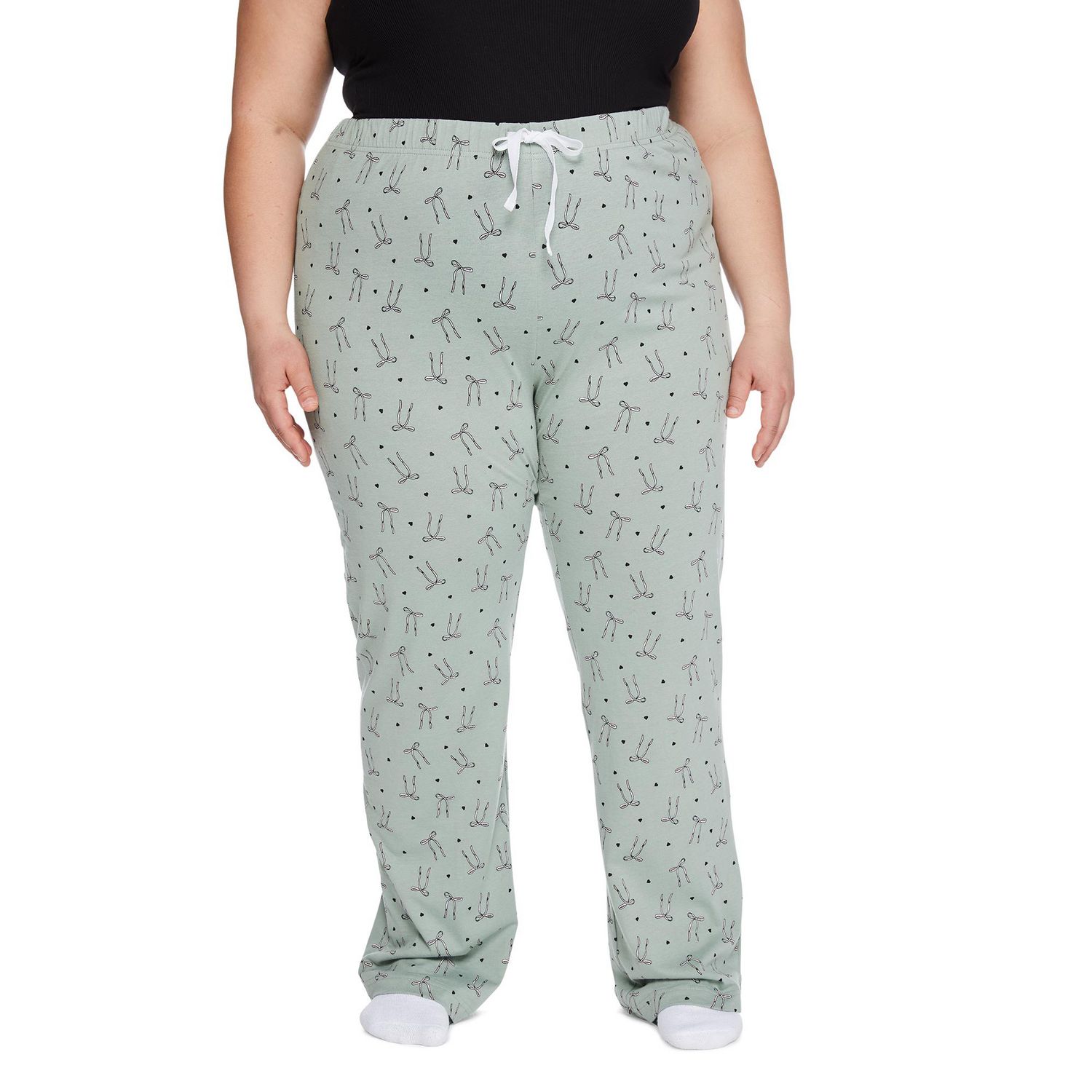 George Women's Plus Open Leg Pajama Pant