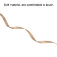 thumbnail image 3 of Unique Bargains 0.28' x 100 Yards Double Face Decorate Crafts Roll Satin Ribbon Khaki, 3 of 5