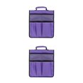 thumbnail image 2 of Transemion Work Portable Storage Bags With Ample Storage Space Durable Foldable Garden Kneeler Tool Bag Purple 2Set, 2 of 6