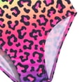 thumbnail image 3 of Kid Girls Swimming Bathing Suit One Piece Cartoon Quick Dry Bathing Suit Girls 6-7 Years, 3 of 4