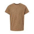 thumbnail image 1 of Youth Fine Jersey Tee, XS, Brown Leopard, 1 of 1