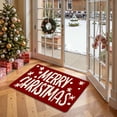 thumbnail image 1 of Todaioua Christmas Doormat Holiday Floor Mat - Non-Slip Absorbent Rug for Kitchen Bathroom Entryway, Indoor Outdoor Decor with Festive Home Accent, Washable Christmas Themed Mat, 1 of 7