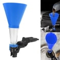 thumbnail image 1 of Engine Oil Funnel Kit, Adjustable Connector Anti-static Anti-corrosion Saving Your Time And Effort Prevent Spillage Fuel Funnel Kit  For Engine Oil Filling, 1 of 8
