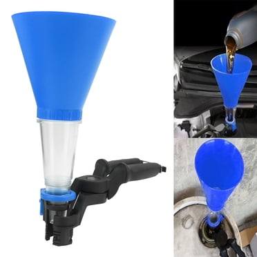 Engine Oil Funnel Kit, Adjustable Connector Anti-static Anti-corrosion Saving Your Time And Effort Prevent Spillage Fuel Funnel Kit  For Engine Oil Filling