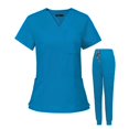 thumbnail image 3 of Nursing Scrubs Uniform Work Clothing for Massaging Cosmetology, 3 of 8