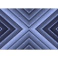 thumbnail image 1 of Ahgly Company Machine Washable Indoor Rectangle Transitional Blue Area Rugs, 2' x 3', 1 of 7
