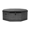 thumbnail image 2 of Wave COMO, Hot Tub & Spa, Rigid Eco Foam Walls, All-in-One Integrated, 6 Person, Portable, Skin Changeable, Energy Efficient, Quiter, Octagon – FLINT RATTAN, 2 of 10