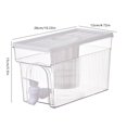 thumbnail image 2 of Refrigerator Fresh Keeping Cold Kettle Household With Faucet Cold Drink Bucket Fruit Drink Cold Kettle Sealed Plastic Kettle, 2 of 3
