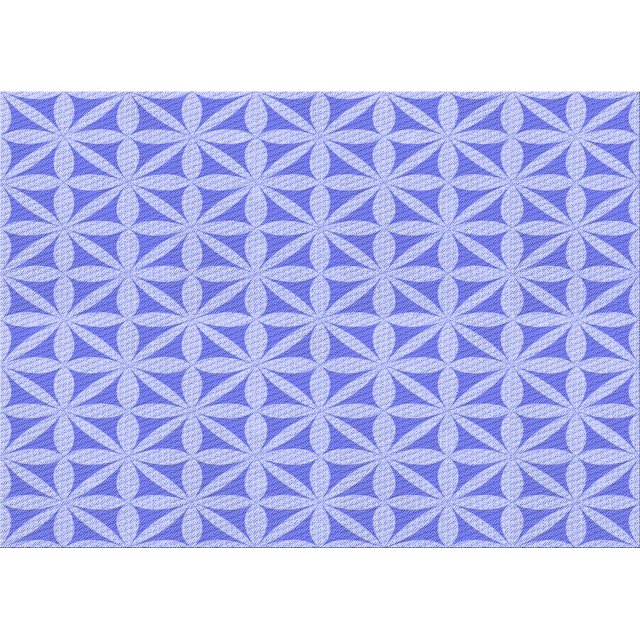 Ahgly Tapis Rectangulaire Lavable en Machine Intérieur Transitionnel Bleu Ardoise Clair, 7 Pieds x 9 Pieds