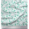 thumbnail image 1 of Soimoi polyester Crepe Fabric Artistic Floral Print Fabric by the Yard 42 Inch Wide, 1 of 3