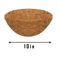 thumbnail image 2 of 3PCS Hanging Basket Liners Coconut Liners for Planters Coconut Planter Liners Coconut Fiber Planter Liner Planter Liners Coconut Basket Liners Hanging Basket Coconut Fiber Planter Insert Liner, 2 of 5