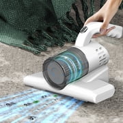 Dvkptbk cordless vacuum cleaner Bed Vacuum Cleaner Mattress Vacuum Cleaner Handheld Mattress Cleaner High-Frequency Double Beat Suitable for Bedding Sofa Other Fabric Surfaces