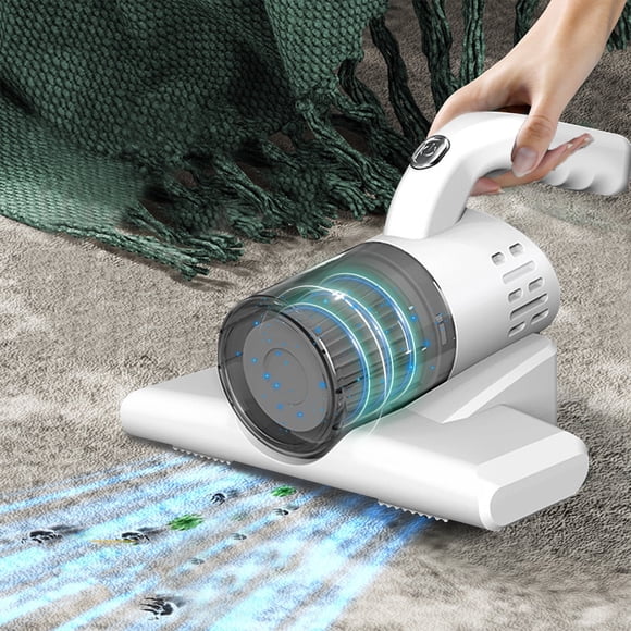 Fwttom Vacuum Clean, Bed Vacuum Cleaner Mattress Vacuum Cleaner H&held Mattress Cleaner High-Frequency Double Beat Suitable for Bedding Sofa Other Fabric Surfaces