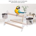 thumbnail image 4 of Multipurpose Pet BirdStand Platform Birdcage With Feeder, Two Feeder Cups, Suitable For Small And Medium Birds, 4 of 8