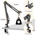 thumbnail image 3 of Razer Seiren Mini Support de Micro Boom avec Filtre Pop, Support Antichoc, Pince Robuste Améliorée, Support de Bras Ciseaux Réglable pour Razer Seiren Mini Microphone Usb en Diffusion en Continu Fryee, 3 of 6