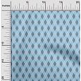 thumbnail image 2 of oneOone Rayon Light Blue Fabric Check Argyle Sewing Craft Projects Fabric Prints By Yard 56 Inch Wide, 2 of 4