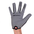 thumbnail image 2 of BG-04 fingerless bike gloves for competitions, WHITE, XL, 2 of 2