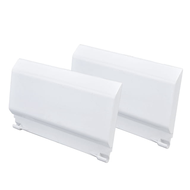 Ensemble de Portail de Déversoir Blanc, Rabat de Déversoir Pratique et Durable pour Piscine