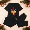 thumbnail image 3 of Womens Pajamas Set, Casual Pants and Tops Sleepwear, 3 of 8