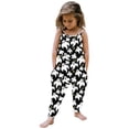 thumbnail image 1 of Kcodviy Tout-Petit Bébé Fille Halloween Bébé Fille Tenue d'Automne Imprimés Combinaison Sans Manches Barboteuse Bébé Robe de Pâques Tenues Pantalons Vêtements, 1 of 5