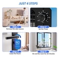 thumbnail image 2 of High-Performance Ozone Air Purifier for Odor Elimination - 40000mg/h Ozone Generator for Home, Car, and Pets - Effective Disinfection and Odor Neutralization - Blue, US Plug Model HS-A04, 2 of 6