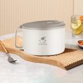 thumbnail image 1 of Stainless Steel Instant Bowl Suitable For Student Dormitory Picnic Camping Can Be Drained Large Capacity Rice Bowl With Lid Lunch Box Gift, 1 of 6