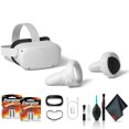 thumbnail image 1 of Oculus Quest 2 Advanced VR Headset 128GB Bundle with Batteries and Cleaning Kit, 1 of 5