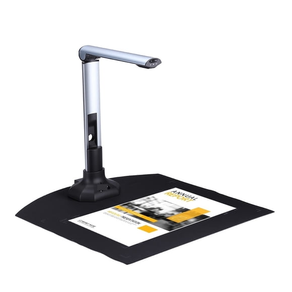 BK52 Appareil Photo Numérique Portable pour Livres et Documents, Format de Capture A3 HD 10 Méga-Pixels USB 2.0, Numériseur Haute Vitesse avec Lumière LED, Facile à Utiliser