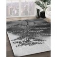 thumbnail image 3 of Ahgly Tapis Rectangulaire Lavable en Machine Intérieur Transitionnel Gris Foncé, 2 Pieds x 4 Pieds, 3 of 7