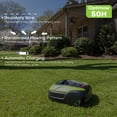 thumbnail image 3 of Greenworks Optimow® 50H Tondeuse Robotisée - Coupe Haute de 1/2 Acre, 3 of 11