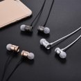 thumbnail image 1 of facefd 3.5mm Port In-ear Super Bass Phone wired headphone Line Control Earphone Phone Aluminum Alloy Headphone Microphone Wired Headset, 1 of 9