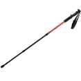 thumbnail image 2 of Telescopic Trekking Pole, Alpenstock Three Sections  For Outdoor Activities Red 58-110cm, 2 of 8