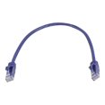 thumbnail image 2 of Monoprice FLEXboot Series - Câble Patch - RJ-45 (m) à RJ-45 (m) - 1 Pieds - UTP - CAT 6 - Démarré, Sans Accroc, Strié - Violet, 2 of 2