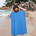 thumbnail image 4 of Microfiber Changing Robe, Beach Towel with Hood, Quick Dry Swim Parka, Surfing Changing Poncho, for Swimming Pool, Outdoor Sports, 4 of 8