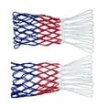 thumbnail image 2 of Heavy Duty Basketball Net, Bright Colors 2 Pcs Basketball Net Standard Size  for Outdoor, 2 of 8