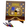 thumbnail image 3 of Tableau de Coloriage Acrylique Lumineux Effaçable de Bureau Tableau d'Écriture portable, 3 of 4
