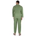 thumbnail image 4 of Inkmeso Pyjama en Coton pour Homme, Tenue de Nuit Unie, Ensemble de Détente Haut et Bas, 4 of 7