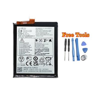 Replacement Battery with Tools Set for TCL 10 Pro / TCL 20 Pro, TLP043D7
