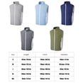thumbnail image 3 of ZheElen Waterproof And Windproof Cooling Vest For Outdoor Activities Microporous Sweat Dark grey S, 3 of 6